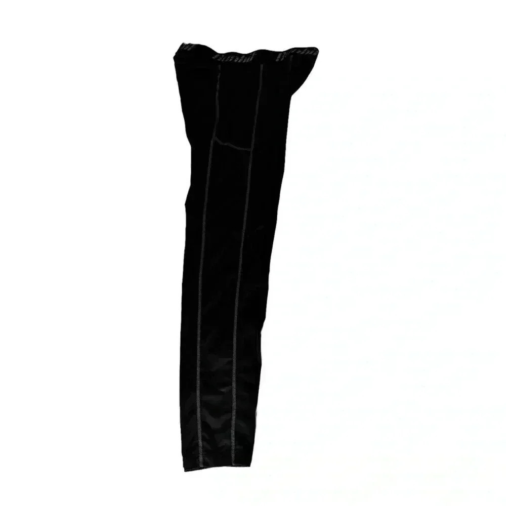 Runhit Boys Leggings Elastic Waist Medium Black Sports Football Baseball Soccer - Picture 4 of 13